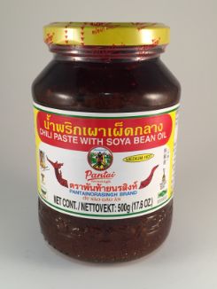 PANTAI Chili Paste w/Soya Bean Oil 500g TH